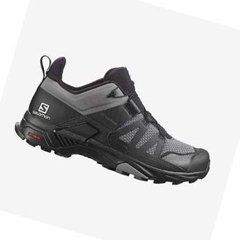 Salomon X ULTRA 4 Erkek Yürüyüş Ayakkabısı Gri Siyah | TR 3559XYU